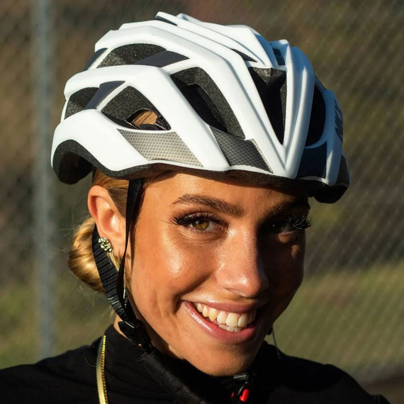 Cyklistická přilba NKX Racer Pro White