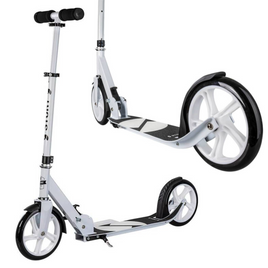 Přepravní koloběžka s velkými koly Story Urban GO! Bílá