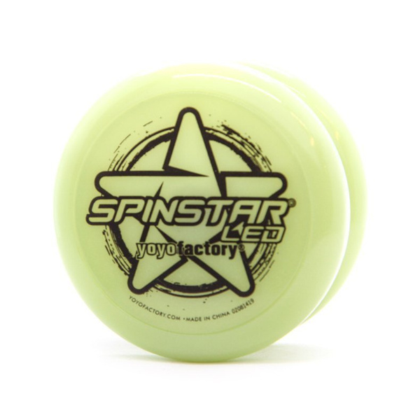 YoYoFactory Fluorescentní yoyo Spinstar GLOW Yellow