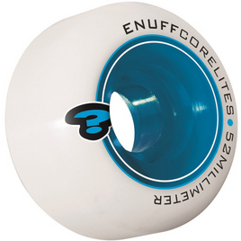 Enuff Corelites Skateboardová kolečka bílá/modrá 52 mm