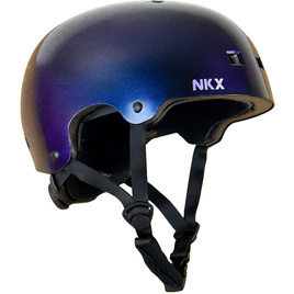 Kask Na Deskorolkę Hulajnogę NKX Brain Saver Saver Tęczowy