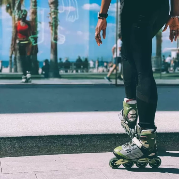 Rolki Uniwersalne Inline STORY Trust Army Green