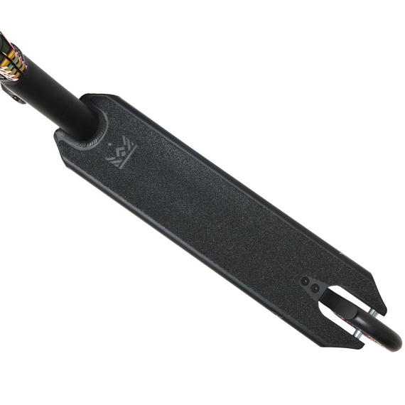 NKD RIZZ Stunt Scooter Black and Rainbow 85 cm