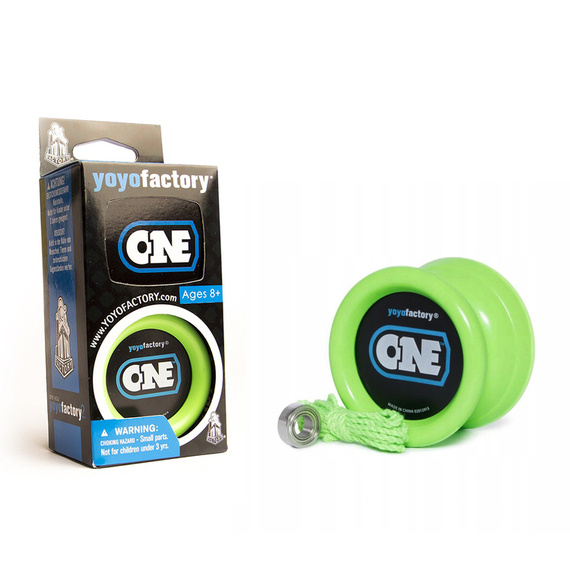 Yoyo set pro začátečníky YoYoFactory ONE + držák na yoyo + 10 strun