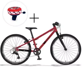 Lehké dětské kolo KUbikes 24S Red