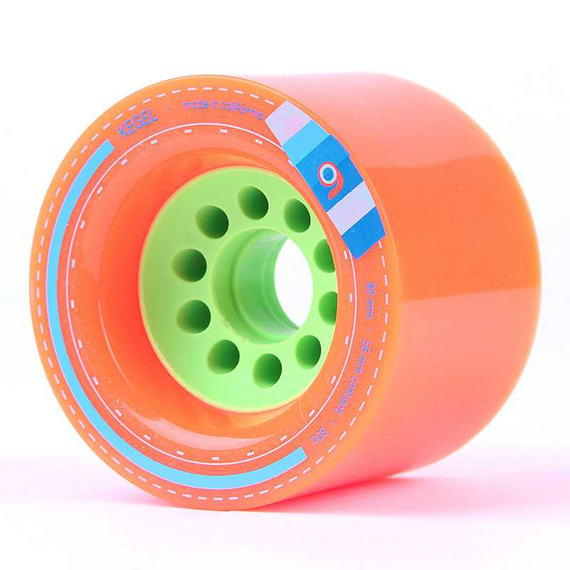 Orangatang Kegel Longboard Wheels Orange 80mm 80A