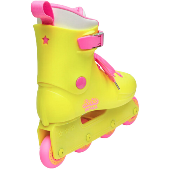 Inline brusle Impala Lightspeed Barbie Bright Yellow Rekreační kolečkové brusle