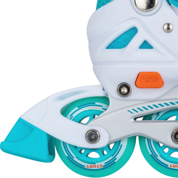 Story Blaster Inline brusle Nastavitelné kolečkové brusle Blue