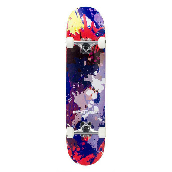 ENUFF SPLAT Červený/modrý skateboard 7.75"
