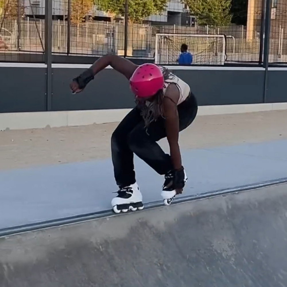 Rolki Agresywne Story Inline Aggressive Skates Czarny