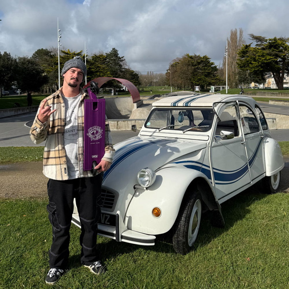 NKD MV PRO Signature Stunt Scooter Purple 95,7 cm