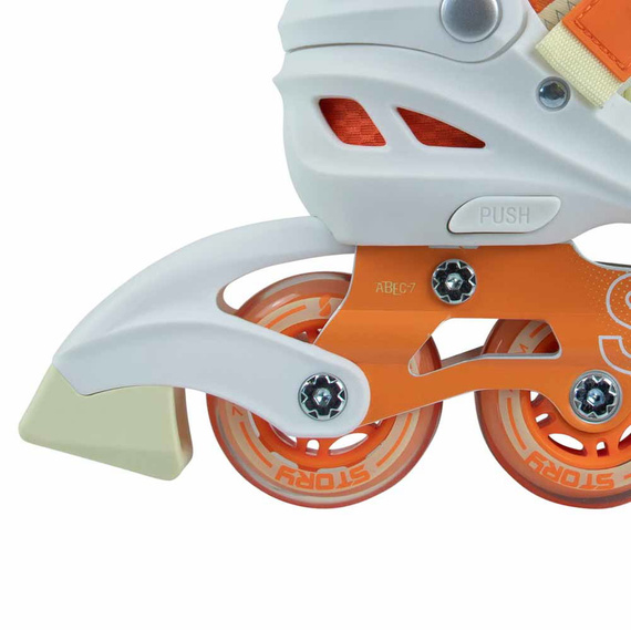 Story Spike Nastavitelné inline brusle Orange