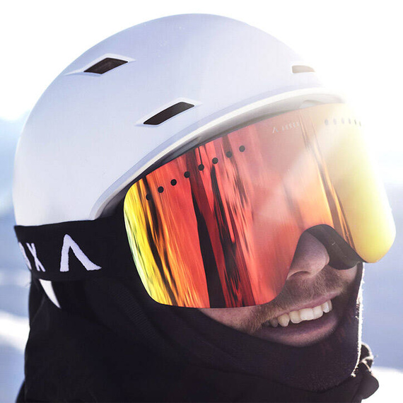 NKX Nomad Snow Helmet White