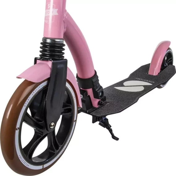 Městská koloběžka s předním odpružením Story Retro Ride Pink