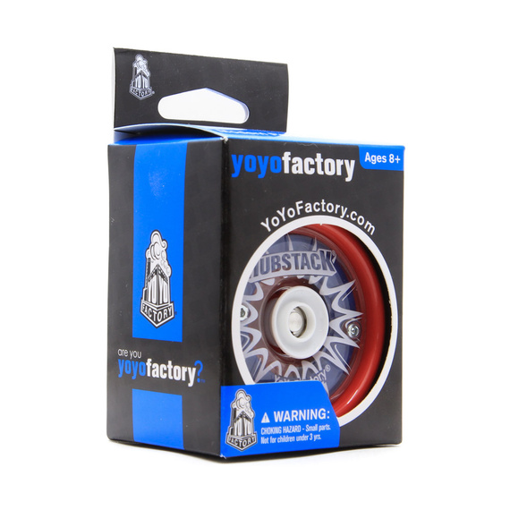 Yoyo začít s YoYoFactory Hubstack Red