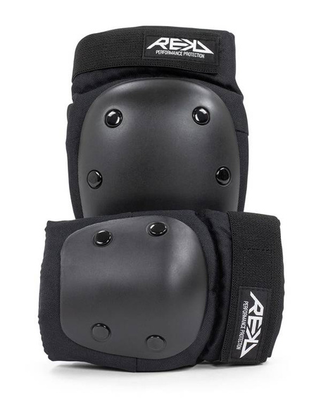 REKD Youth Heavy Duty Double Pad Set Black