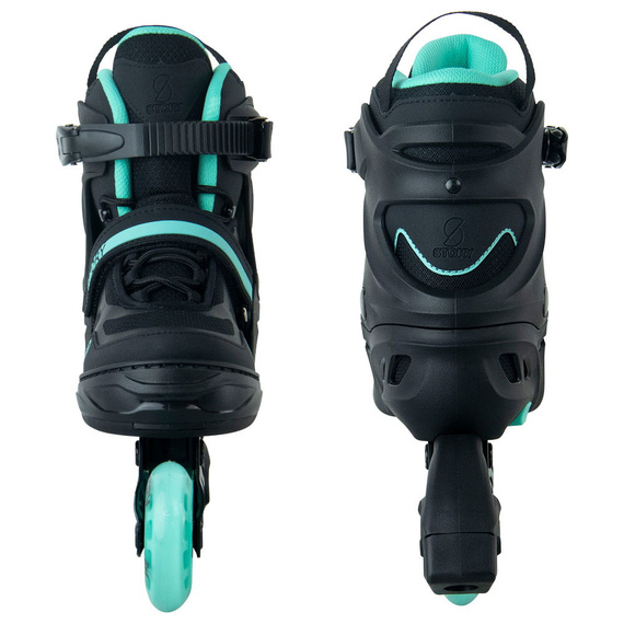 Story Fusion Nastavitelné inline brusle Mint