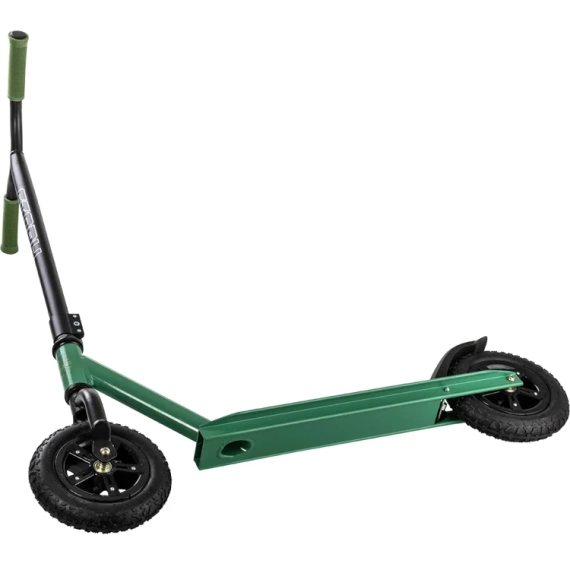 Terénní koloběžka s velkými čerpanými koly Story All Terrains Dirt Green