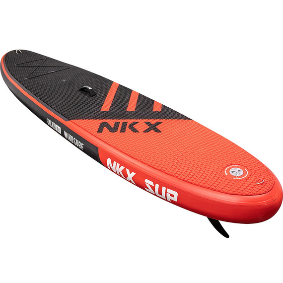 SUP nafukovací turistické prkno NKX Windsurf Red/Black 9'0