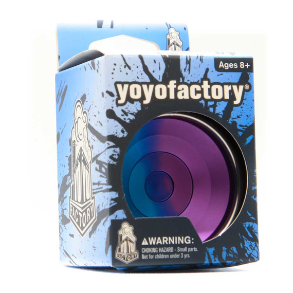 Kovové yoyo pro Advanced YoYoFactory BiMetal Blue/Purple