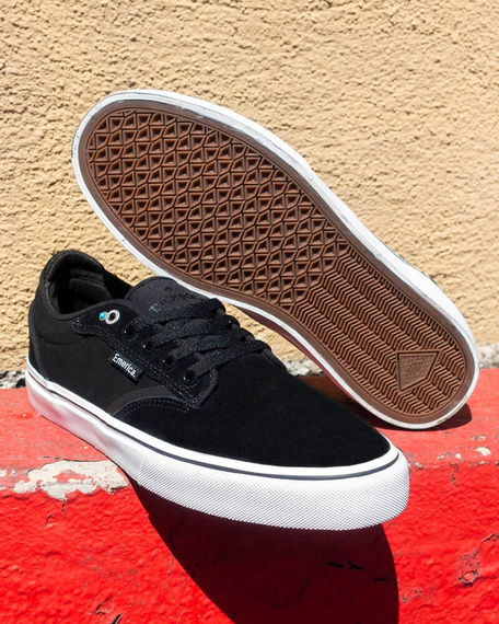 EMERICA Dickson Black/White/Gold Boty