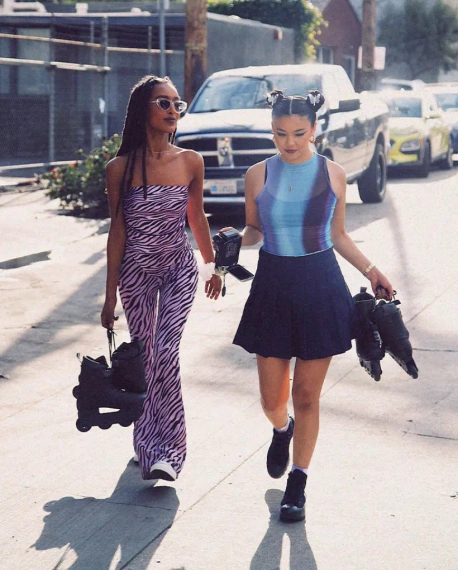 Inline brusle Impala Lightspeed Sky Black Rekreační kolečkové brusle