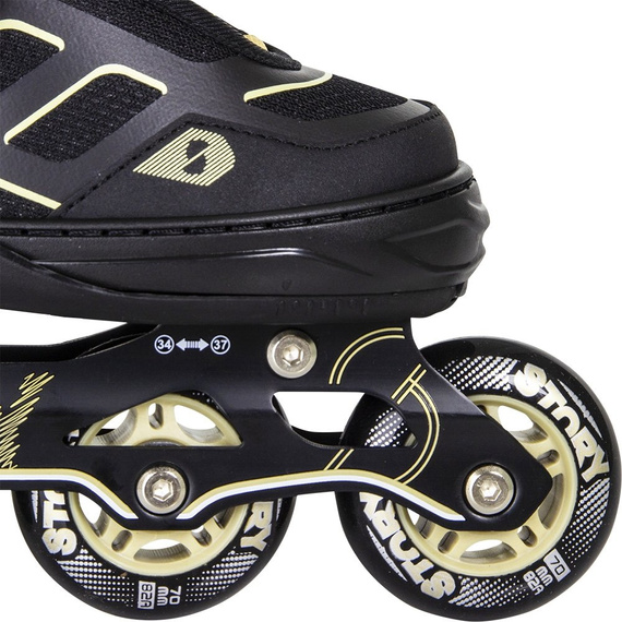 Story Fusion Nastavitelné inline brusle Gold