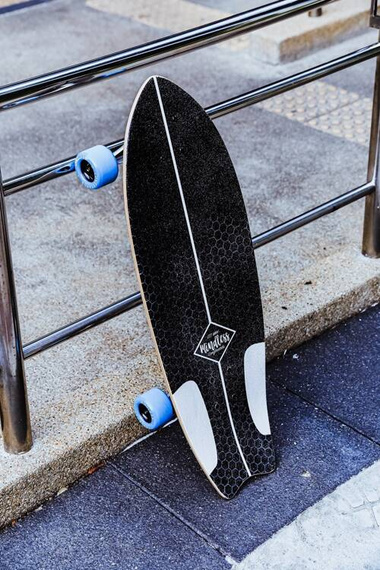 Mindless Surf Skate Fish Tail White 29,5" prkno