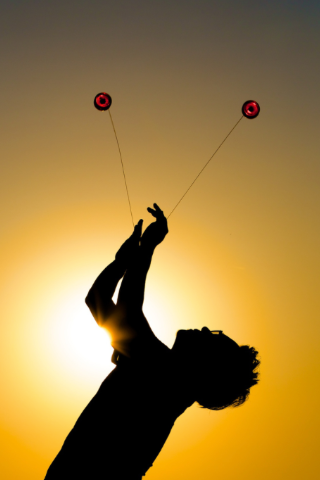 Yoyo pro looping YoYoFactory Loop 720 Shu Takada Signature Yellow