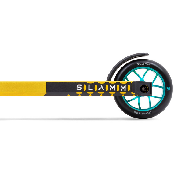 Hulajnoga Wyczynowa dla dzieci SLAMM Assault Złoty 84 cm