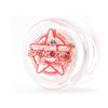 Yoyo Świecące YoYoFactory Spinstar LED Clear Body Czerwone