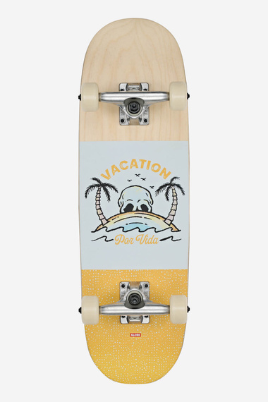 GLOBE Kids Softie Mini Skateboard - Natural/Por Vida 7.9"