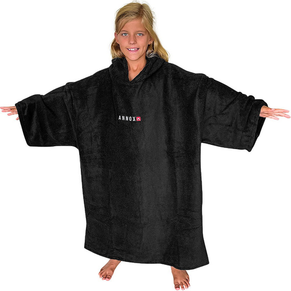 Dětské pončo Annox Deluxe Black