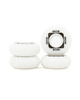 Kółka do rolek agresywnych Echo Flow Aggressive Wheels Biało-Czarny 60 mm 90A