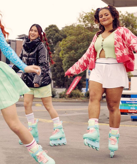 Inline brusle Impala Lightspeed Teal Dreams Rekreační kolečkové brusle