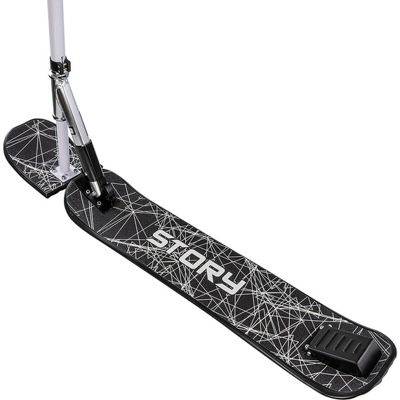 Story Deluxe Snow Scooter bílo-černá 83-94 cm