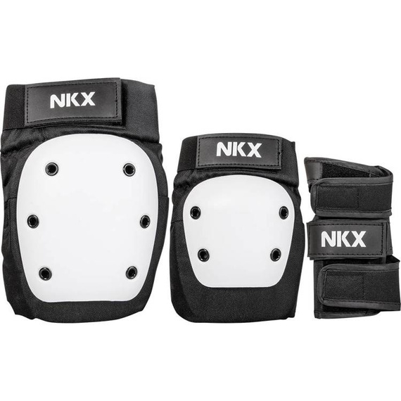 Chrániče NKX 3-Pack Pro Protectors Black/White