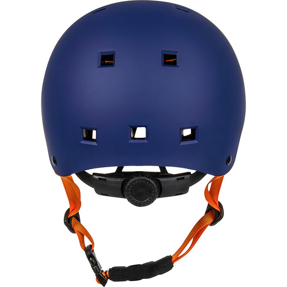 NKX Brain Saver skateboardová helma námořnická modrá a oranžová