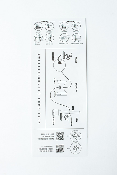 Kendama Sweets Kendama Prime Radar Red