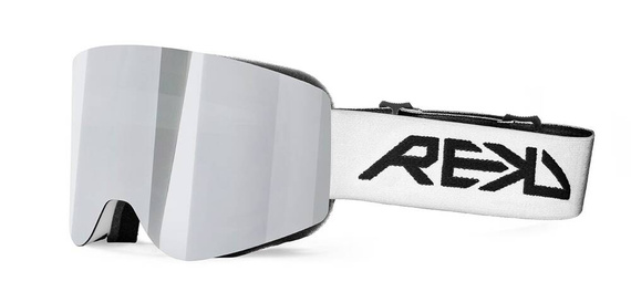 REKD Rocker MagLock Snow Goggle Kit White/Mirror M/L snowboardové a lyžařské brýle