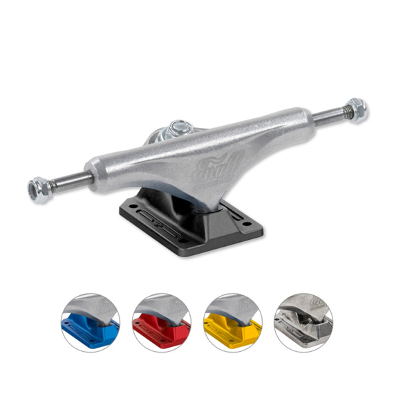 Enuff Decade Pro Satin Skateboard Trucks Silver/Black 129 mm