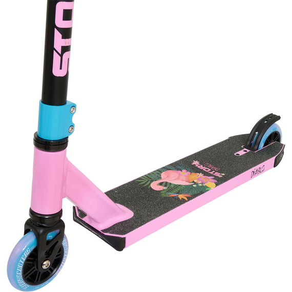 Příběh Diablo Performance Scooter Blue Pink High. 78 cm