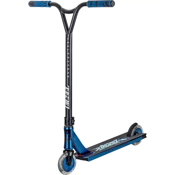 NKD Diesel Stunt Scooter Black and Blue 87 cm