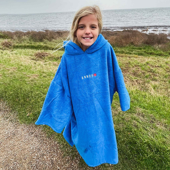 Dětské pončo Annox Deluxe Blue