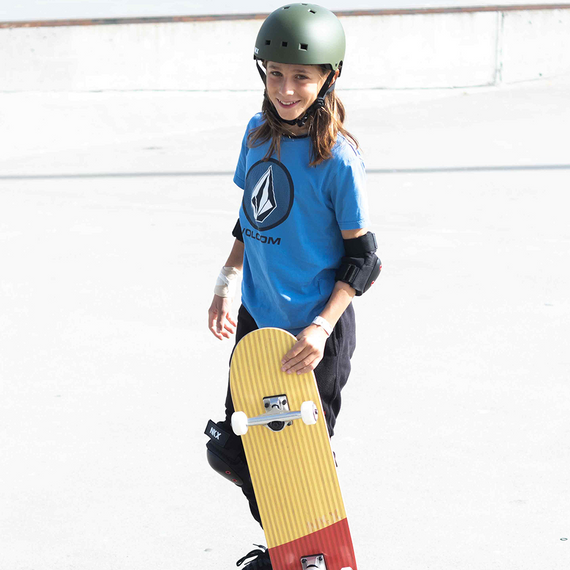 NKX Brain Saver Skateboardová helma Olive 