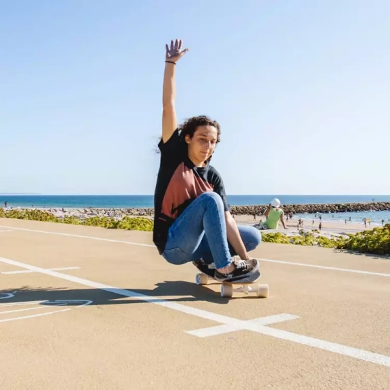 Surfskate Surf Skateboard NKX Tahiti Olive 31"