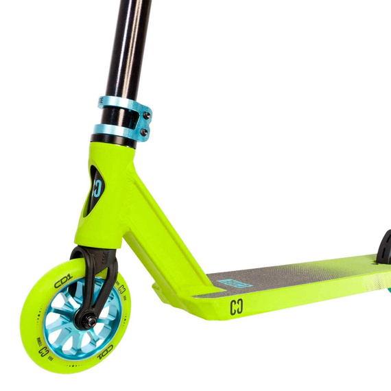 CORE CD1 Complete Stunt Scooter Lime Blue wys. 81 cm