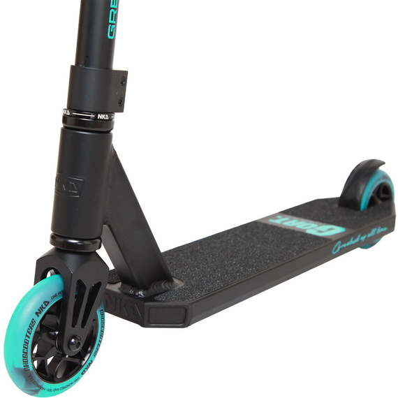 NKD GOAT Stunt scooter Černá a mátová wys. 83 cm