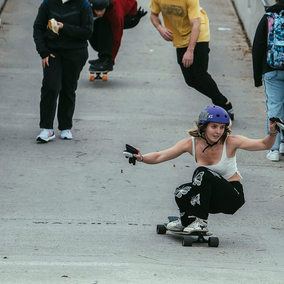 Longboard LandYachtz Top Cat 37 Owl 37"