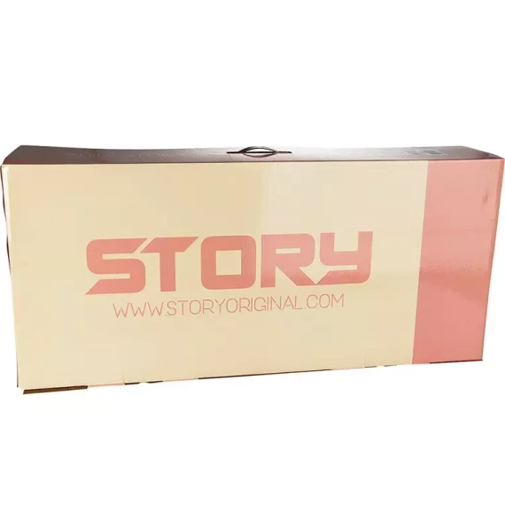 Městská koloběžka s předním odpružením Story Retro Ride Black